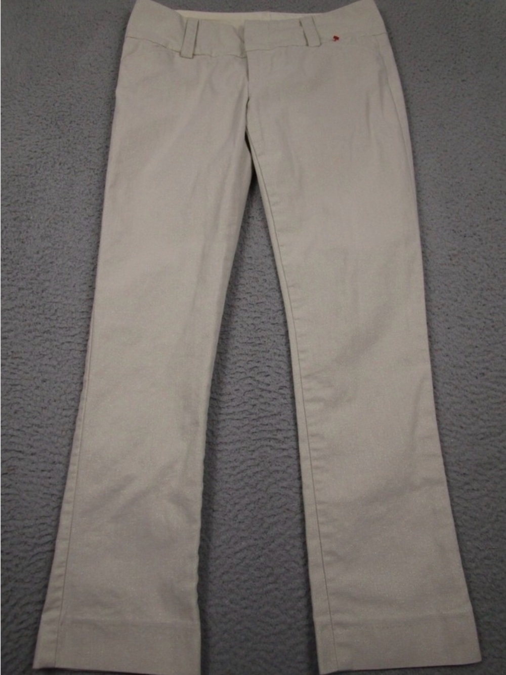 Alice and Olivia Women’s Cream Pants Sz30 Sparkle